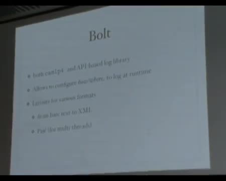 OCaml Users and Developers Workshop 2012