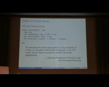 OCaml Workshop 2014